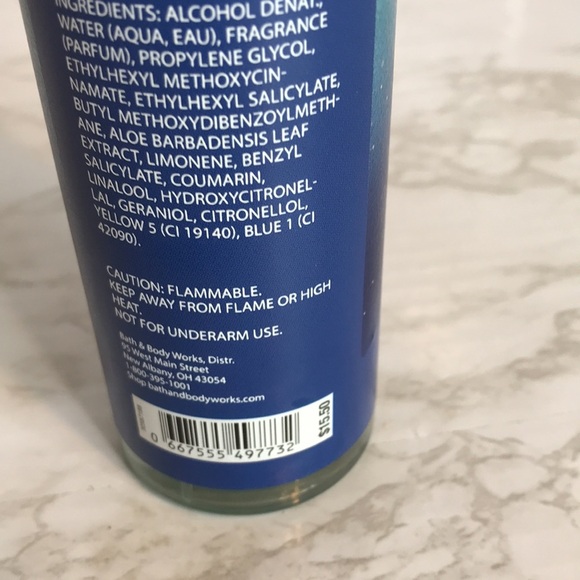 Bath and body works twinkling midnight sky body spray mist - Picture 7 of 11
